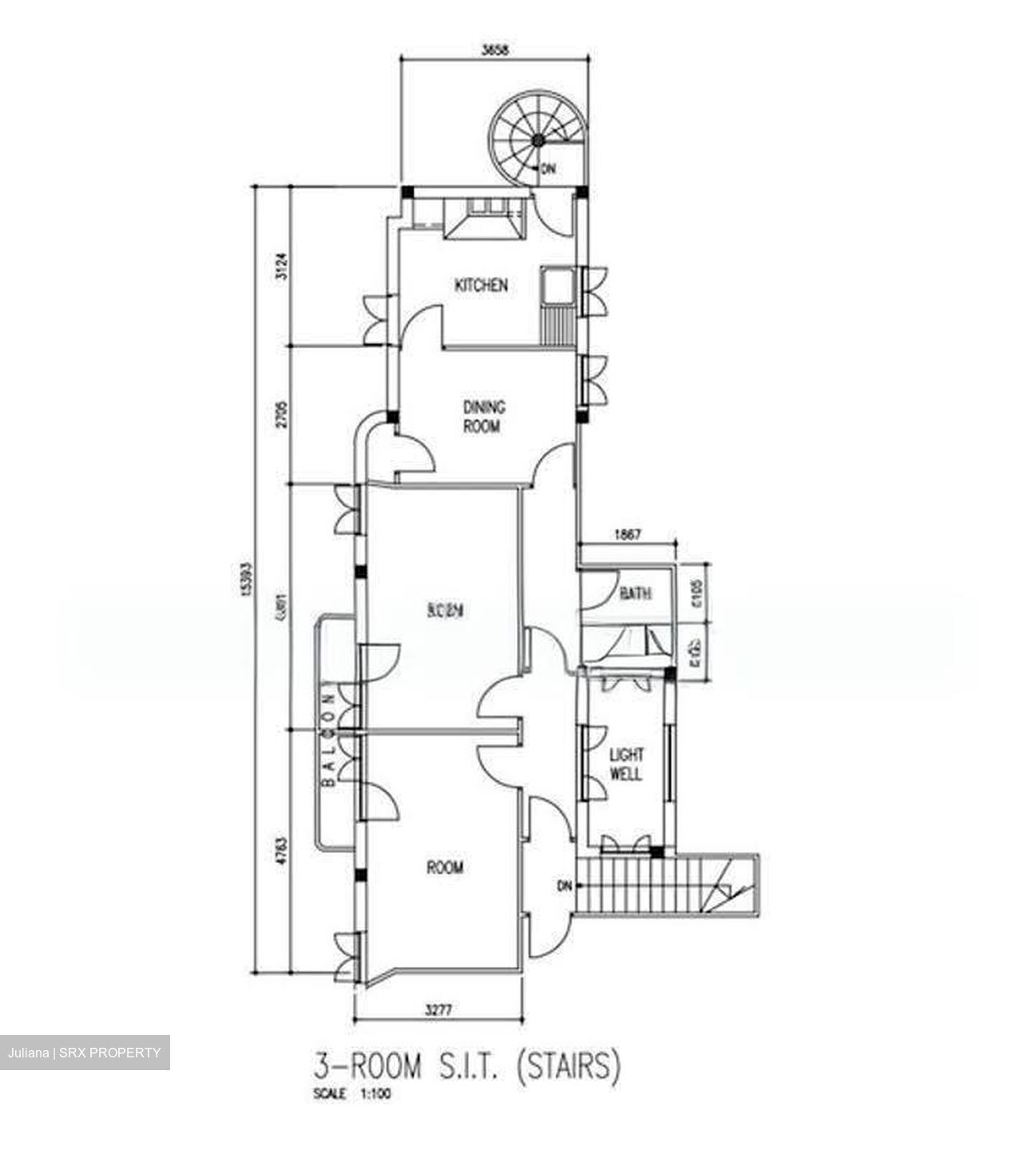 Blk 57 Tiong Bahru Estate (Bukit Merah), HDB 3 Rooms #629250191